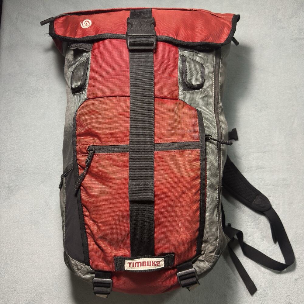Timbuk2 Phoenix Cycling Roll Top Backpack Red Chrome Allpa Commuter